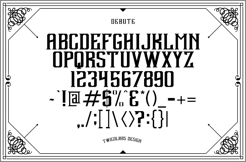 Debute Font