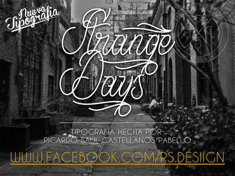Strange Days Font