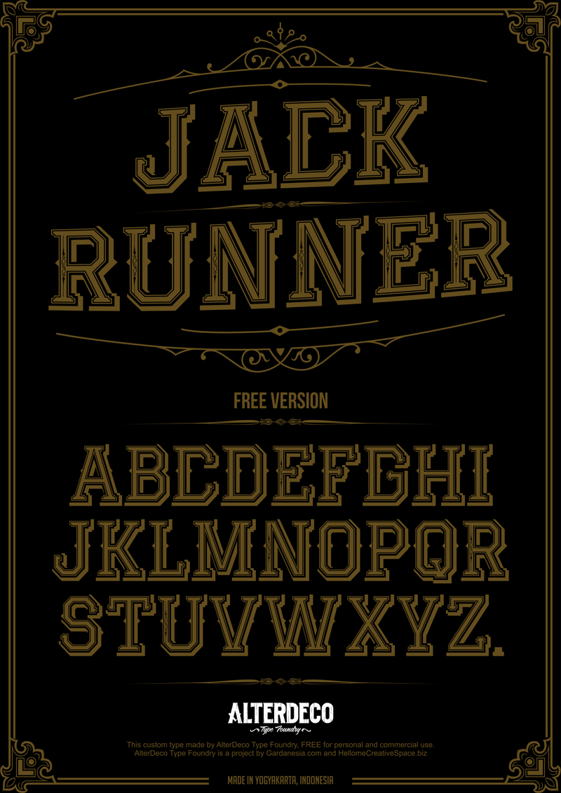 Jack Runner Font