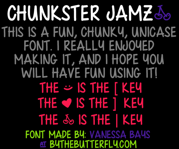 Chunkster Jamz Font