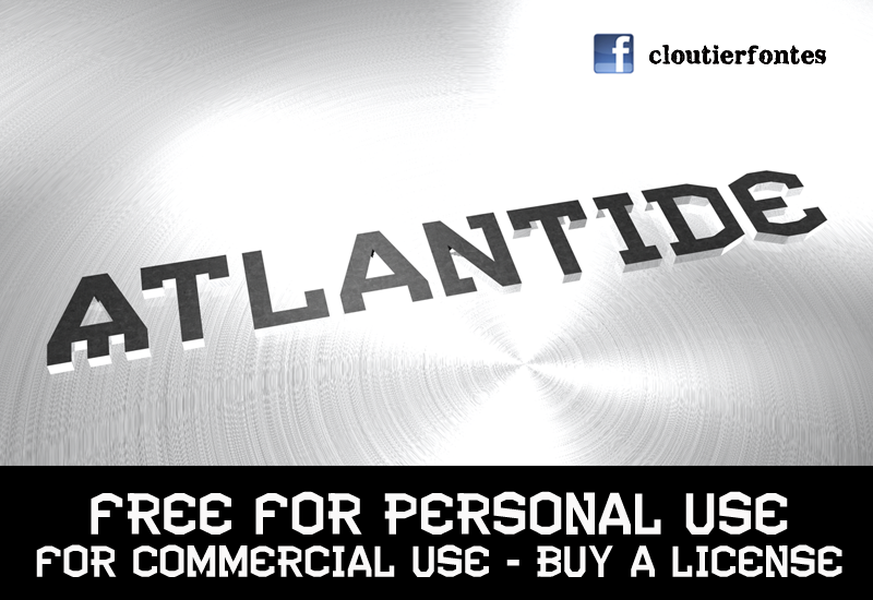 CF Atlantide Font