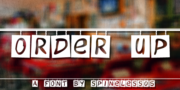 Order Up Font