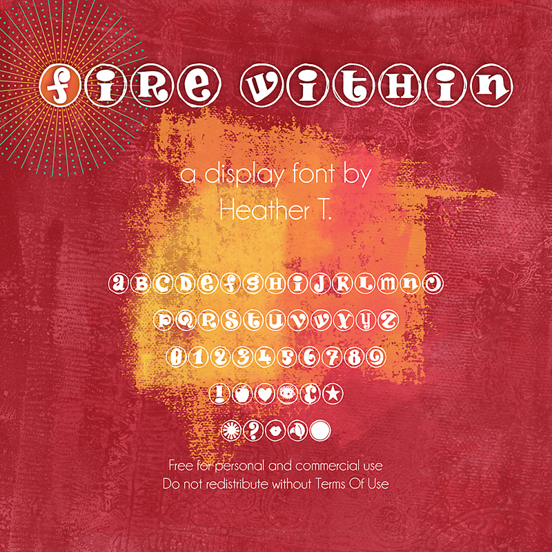 Fire Within Font