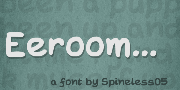 Eeroom Font