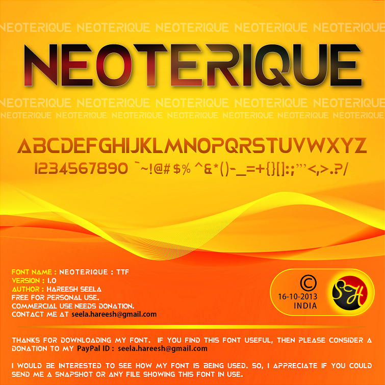 Neoterique Font
