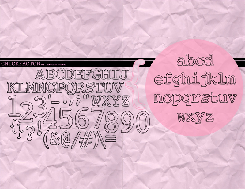 Chickfactor Font
