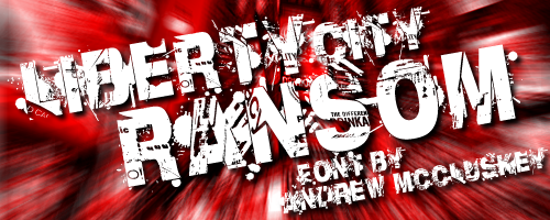 Liberty City Ransom Font