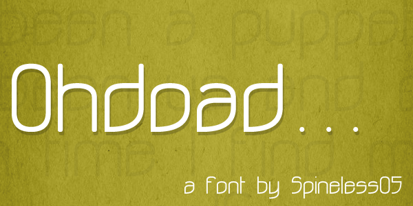 Ohdoad Font