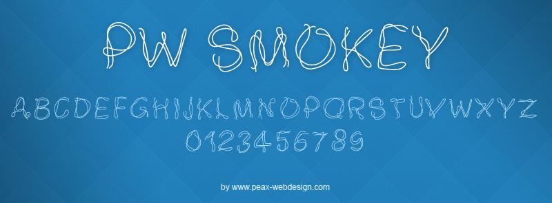 PW Smokey Font