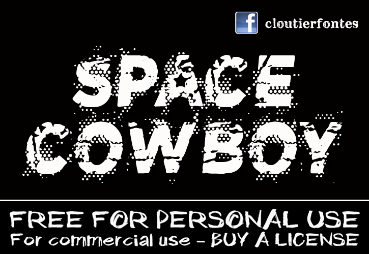CF Space Cowboy Font