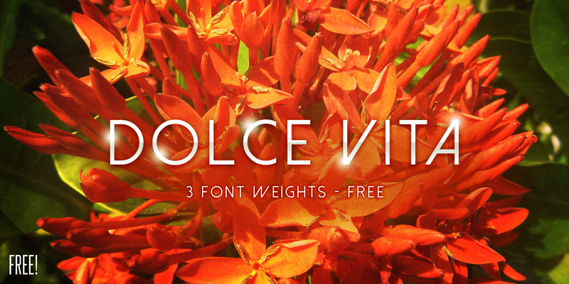 Dolce Vita Font