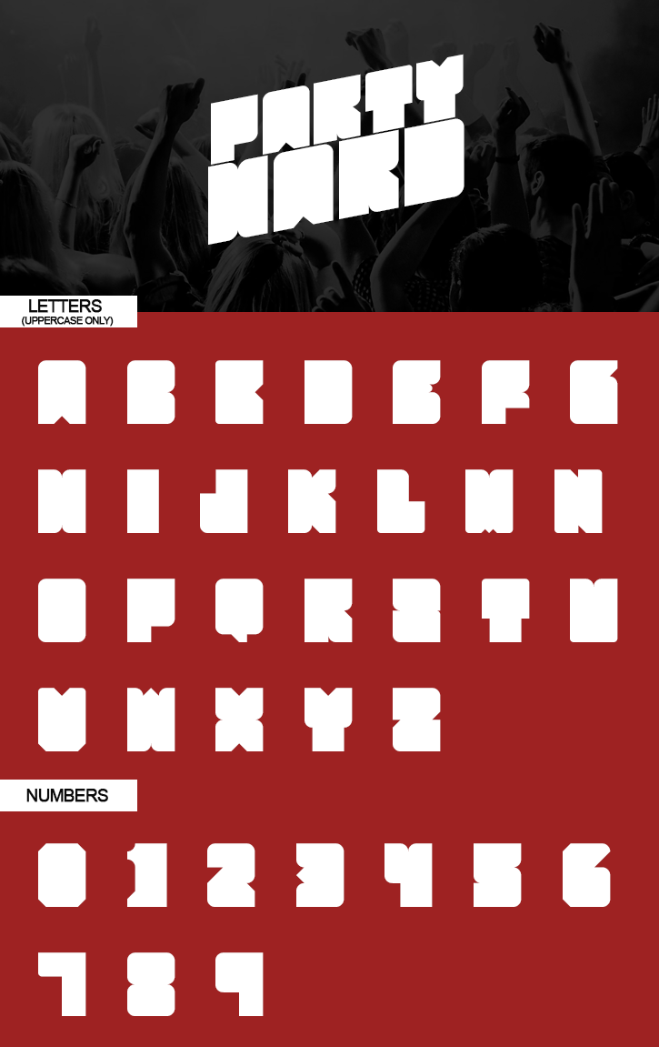 Party Hard Font