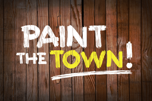 Paint the town Font