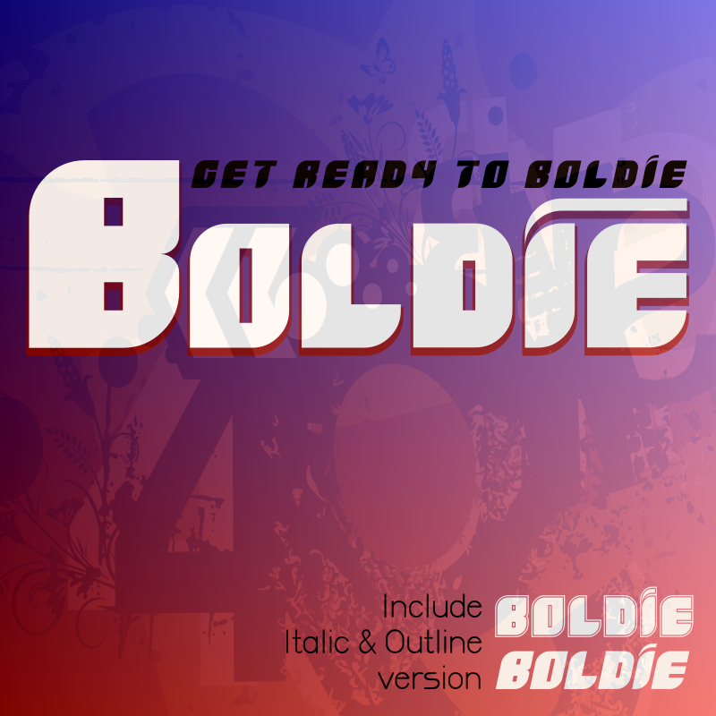 Boldie Font