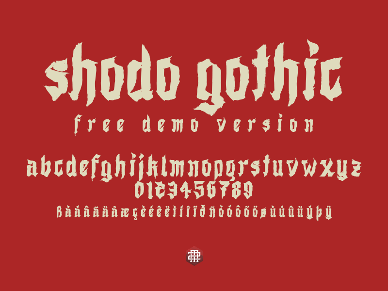 Shodo Gothic Font