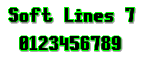 Soft Lines 7 Font
