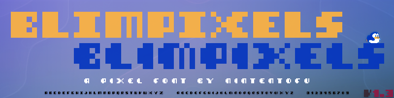 Blimpixels Font