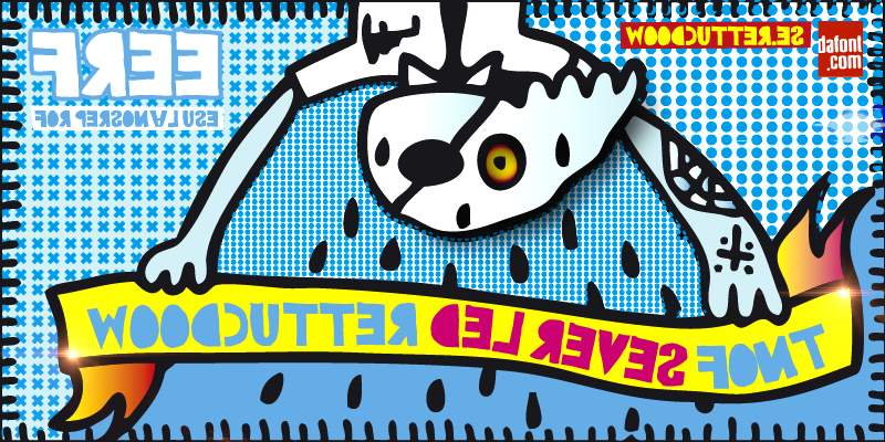 Woodcutter del reves Font