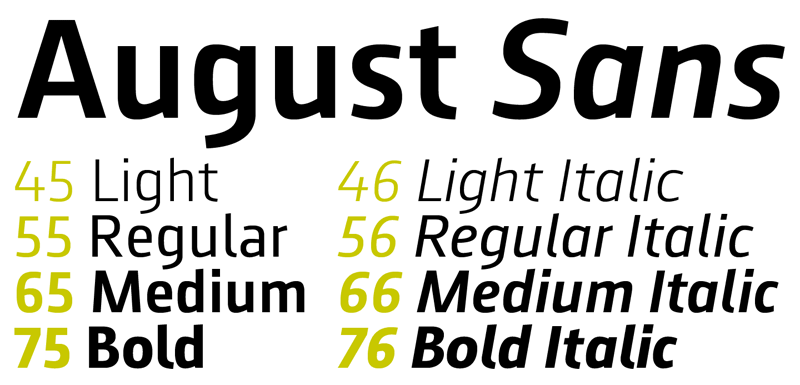 August Sans Font