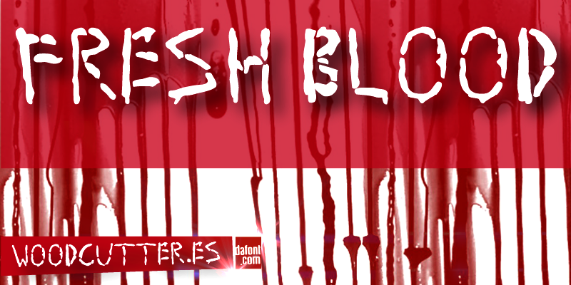 Fresh Blood Font