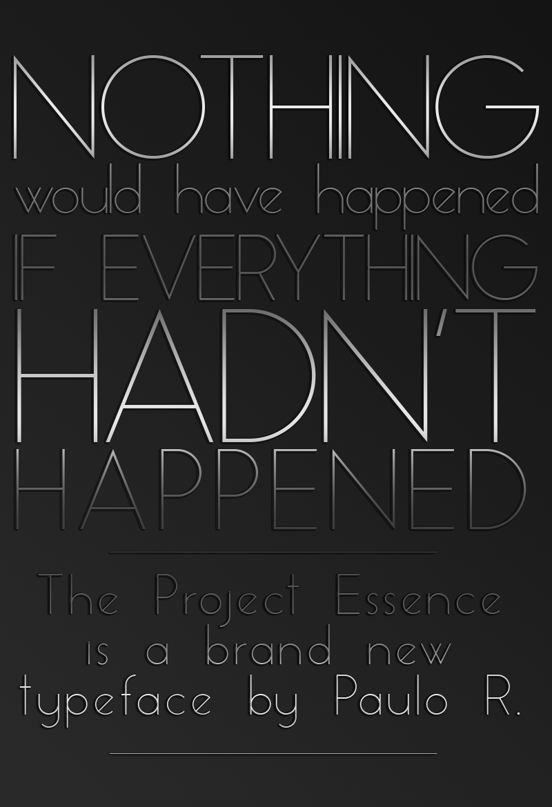 Essence Sans Font