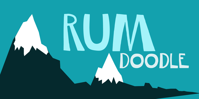DK Rum Doodle Font