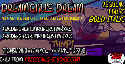 Dreamgirl's dream Font