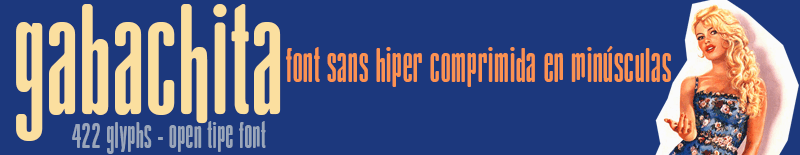 Gabachita FFP Font