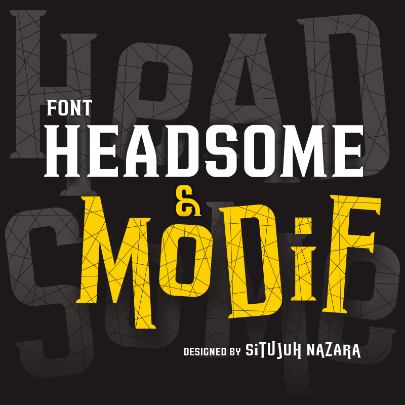 Headsome & Modif Font