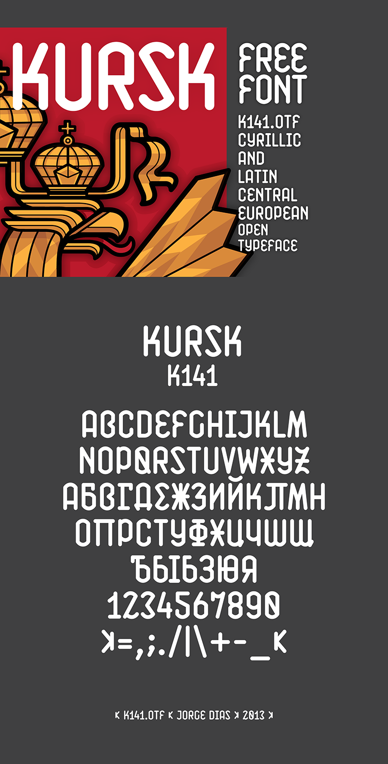 K141 Font