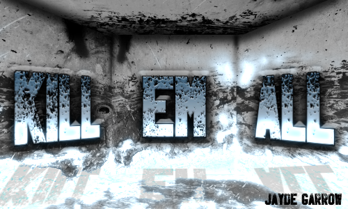 Kill Em All Font