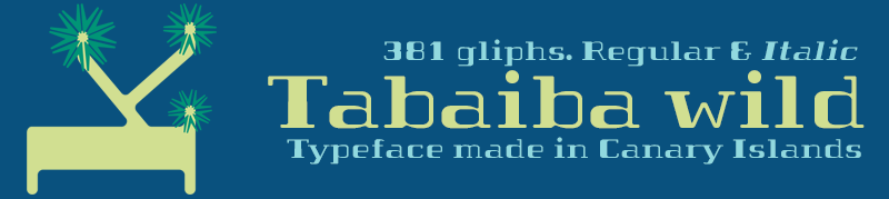 Tabaiba wild FFP Font