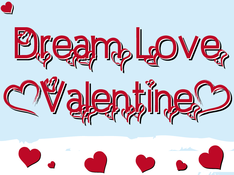 Dream Love Valentine Font