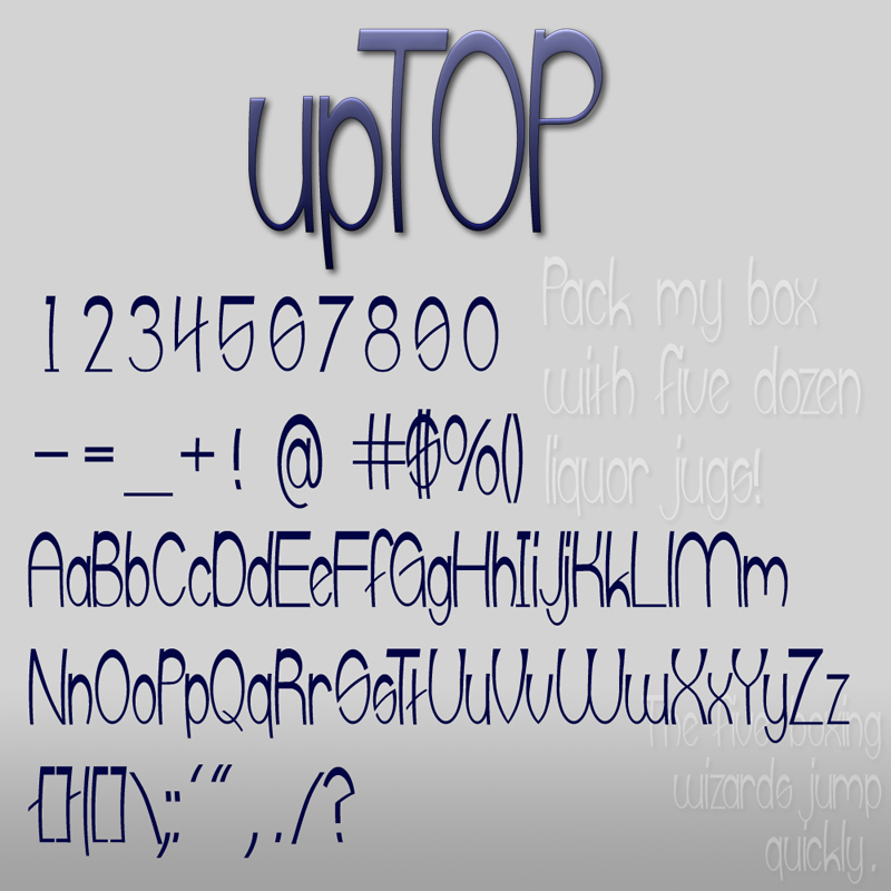 UpTop Font