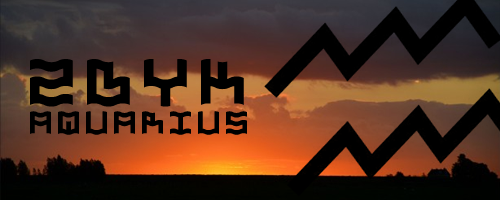 Zdyk Aquarius Font
