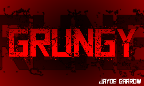 Grungy Font