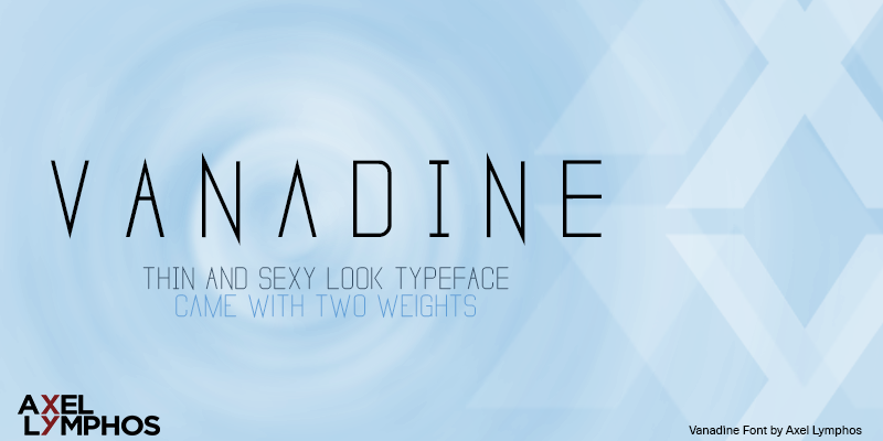Vanadine Font