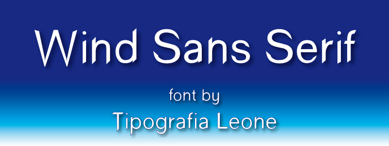 Wind Sans Serif Font