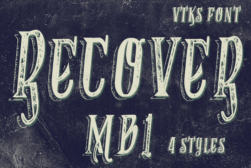 VTKS Recover MB 1 Font