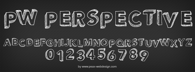 PW Perspective Font