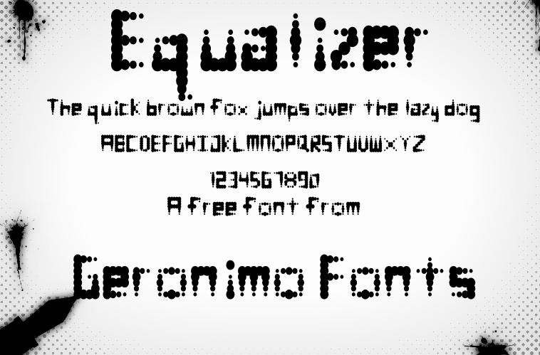 Equalizer Font