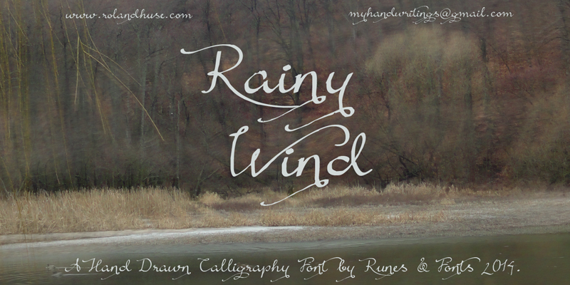 Rainy Wind Font