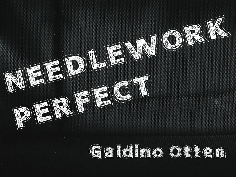 Needlework Perfect Font
