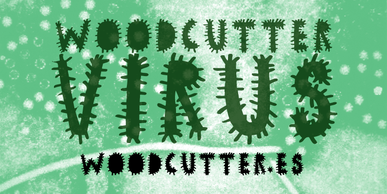 Woodcutter Virus Font