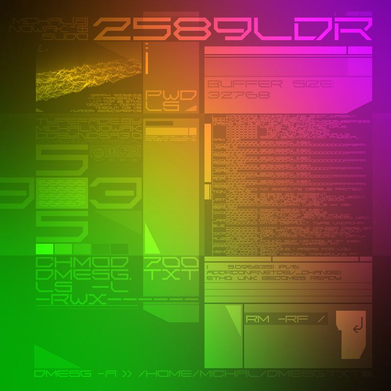2589 LDR Font