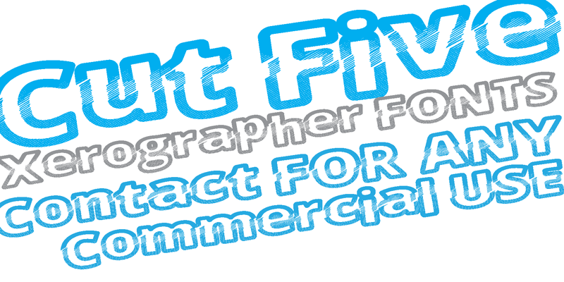 Cut Five Font