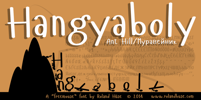 Hangyaboly Font