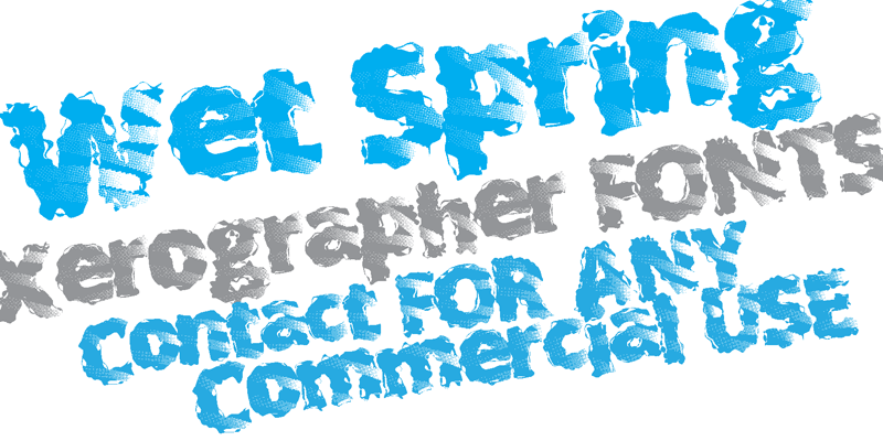 Wet Spring Font
