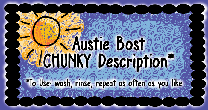 Austie Bost Chunky Description Font