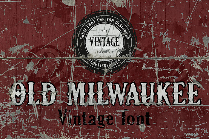 CF Old Milwaukee Font